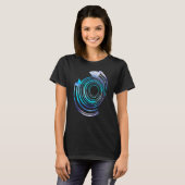 Fractimage wiskunde als kunst Mandelbrot Fractal A T-shirt (Voorkant volledig)