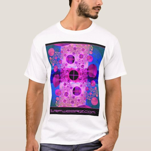 Fractionering Batik Shirt. T-shirt (Voorkant)