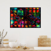 Fractisch Poster (Keuken)