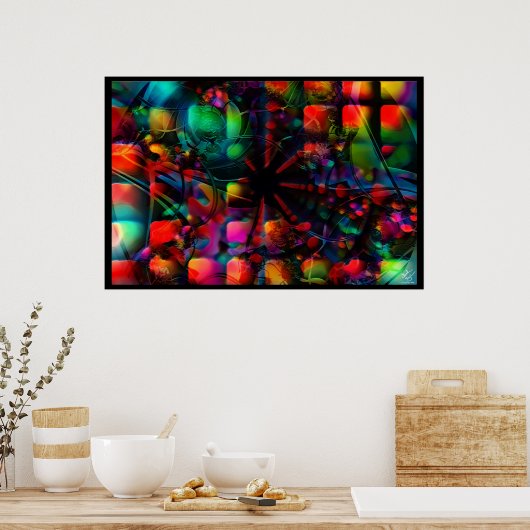 Fractisch Poster (Keuken)