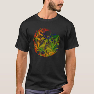 Fractoïde spiraalveer. 4 t-shirt