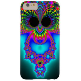 Fractowl Modern Neon Color Fractal Art iPhone 13 Hoesje