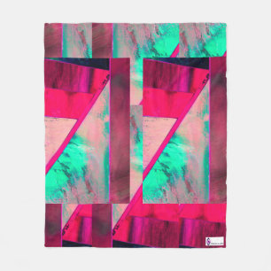 Fracture Fleece Blanket