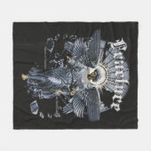 Fracture - Gothic Streetwear Design Fleece Deken (Voorkant (Horizontaal))