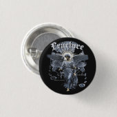 Fracture - Gotische Streetwear Design Ronde Button 3,2 Cm (Voorkant /achterkant)