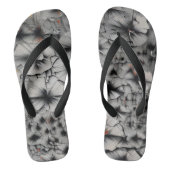 Fractured Florals Teenslippers (Voetbed)