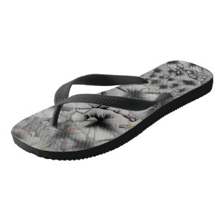 Fractured Florals Teenslippers