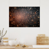 Fractured Nebula Cosmic Web Glow Poster (Keuken)