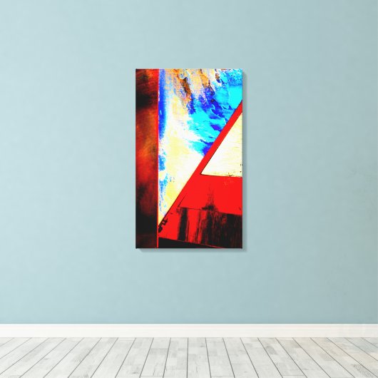 Fractuur Canvas Afdruk (Insitu (Houten vloer))