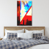 Fractuur Canvas Afdruk (Insitu (Slaapkamer))