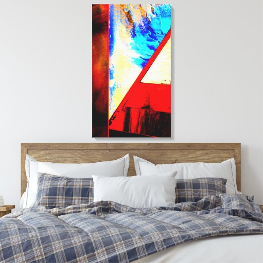 Fractuur Canvas Afdruk (Insitu (Slaapkamer))