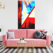 Fractuur Canvas Afdruk (Insitu (Woonkamer))