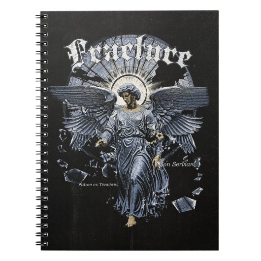 Fractuur - Gotische Streetwear Design Notitieboek (Voorkant)