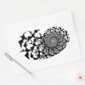 Fractyl Pterodactyl Ovale Sticker (Envelop)