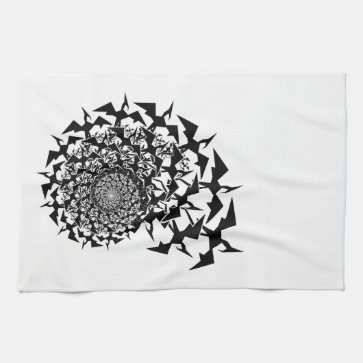 Fractyl Pterodactyl Theedoek (Horizontaal)