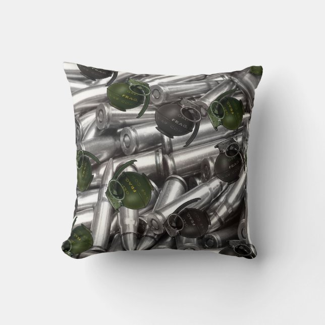 Frag Grenade Pillow Kussen (Voorkant)
