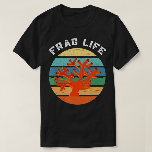 Frag Life  Aquarium-anquist T-shirt (Design voorkant)