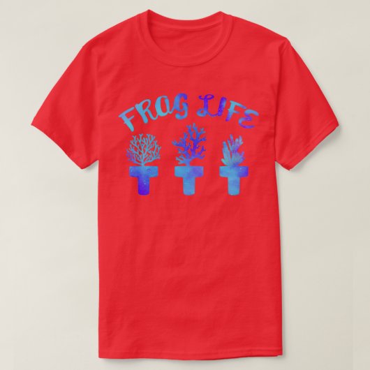 Frag Life Coral T-shirt (Design voorkant)