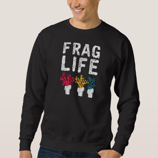 Frag Life Saltwater Reef Tank Funny Aquarium (Voorkant)