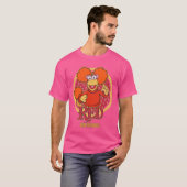Fraggle Rock Red Circle vintage T-shirt (Voorkant volledig)