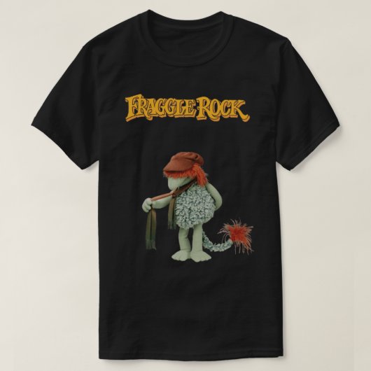 Fraggle Rock Show Boober Sticker T-shirt (Design voorkant)