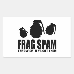 Fraggranaat Stickers