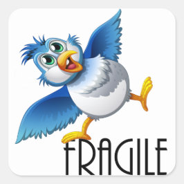 FRAGIEËN VIERKANTE STICKER