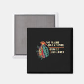 Fragiel als een bloem, maar een feministische bom magneet (Voorkant / Achterkant)