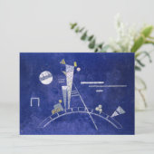 Fragiel door Wassily Kandinsky Bedankkaart (Staand voorkant)