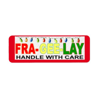 Fragiel Etiket