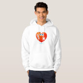 Fragiel hart hoodie (Voorkant volledig)