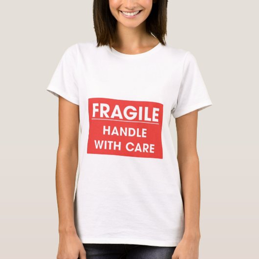 fragiel t-shirt (Voorkant)