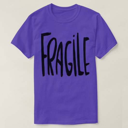 Fragiel T-shirt (Design voorkant)