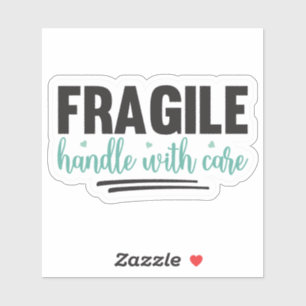 FRAGIEL – voorzichtig hanteren Sticker