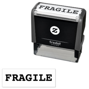 Fragiel Zelfinktende Stempel