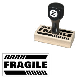 Fragiele aangepaste rubberen stempel