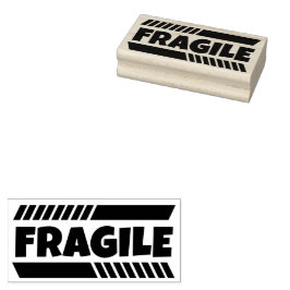 Fragiele Vette Douane Rubberzegel Rubberstempel