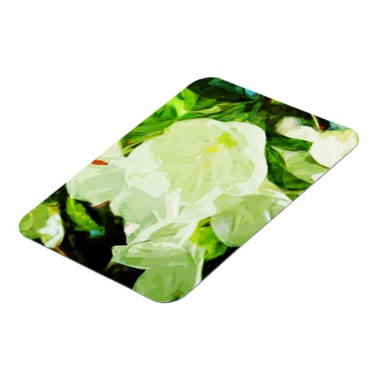 Fragift Spring Apple Abstracte bloesems Magneet (Linkerzijde)