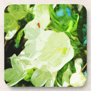 Fragift Spring Apple Abstracte bloesems Onderzetter