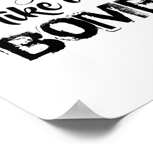 Fragile als een Bomb-offerte voor persoonlijke ins Poster (Hoek)