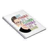 Fragile als een Bomb RBG Notitieboek (Rechterzijde)