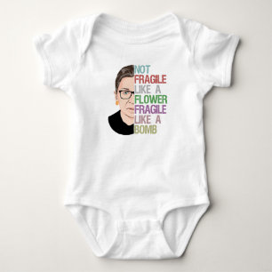 Fragile als een Bomb RBG Romper