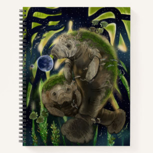 Fragile Balance Manatee sketchbook Notitieboek