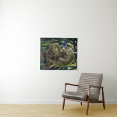 Fragile Balance ManateeTapestry Wandkleed (In Situ (horizontaal))