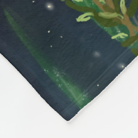 Fragile balanceerbeheer fleece deken (Hoek)