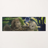 Fragile balanceerbeheer  yogamat (Achterkant (horizontaal))