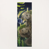 Fragile balanceerbeheer  yogamat (Achterkant)