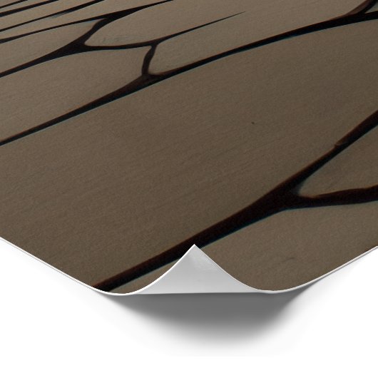 Fragile Bloom – Solarpunk Hergroei Poster (Hoek)