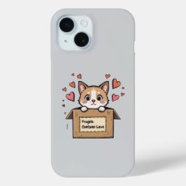 Fragile: Contains Love iPhone 15 Case
