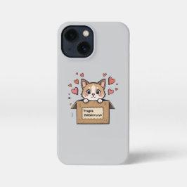 Fragile: Contains Love iPhone 13 Mini Hoesje
